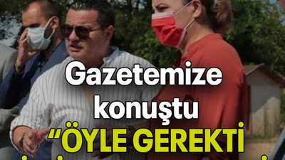 Gazetemize konuştu “ÖYLE GEREKTİ İFTİRA ATTIK” DEDİ!
